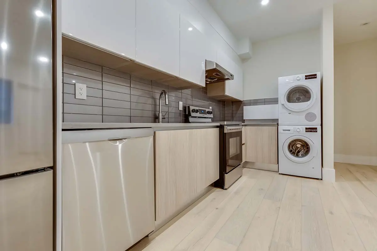 basement laundry