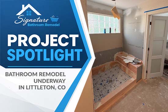 Bathroom Remodel Underway Littleton Co