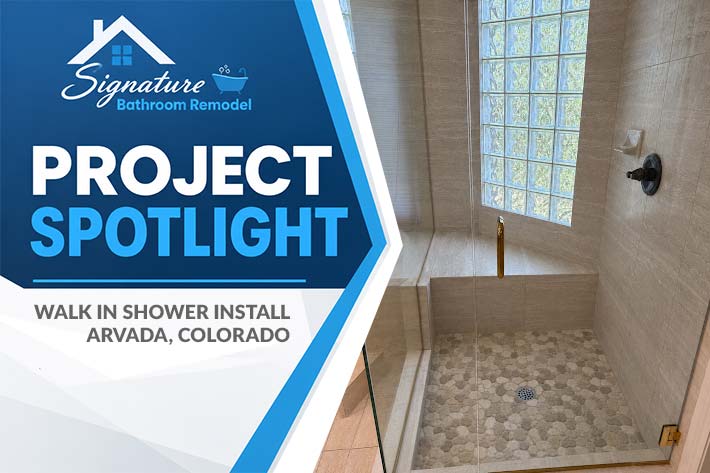 Project Spotlight Arvada Co Walk In Shower Install